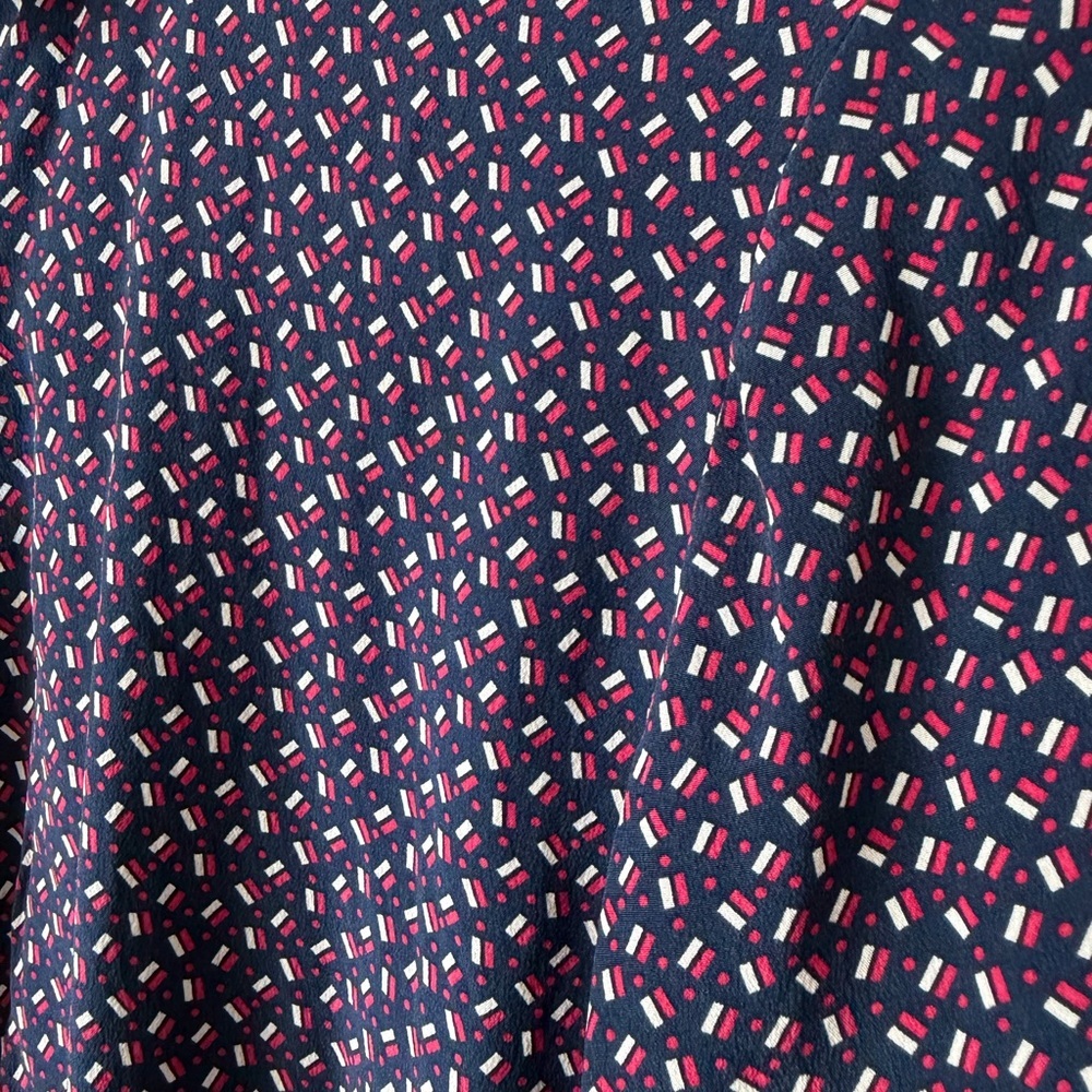 UNIQLO Long Sleeve Wrap Dress | UNIQLO Dress | Shirt Dress | Silk Dress | Small - Picture 3 of 10
